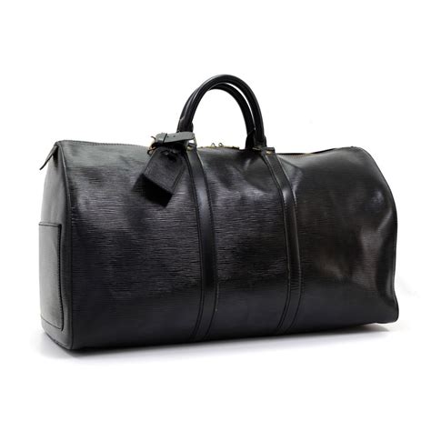 black lv duffle|louis vuitton duffle 50.